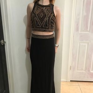 XSCAPE two piece dress set